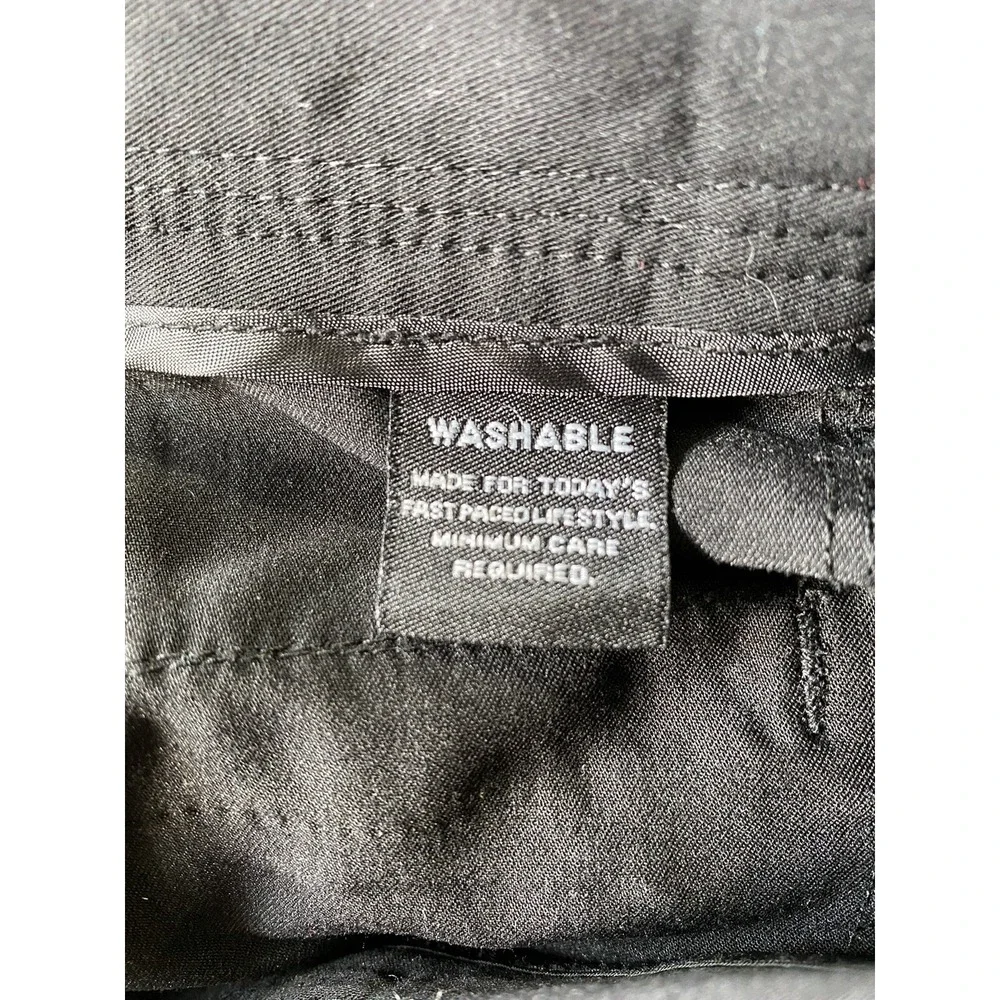 New Directions Pants‎ Womens 6 31x31.5 Black Classic Minimalist Office Capsule
